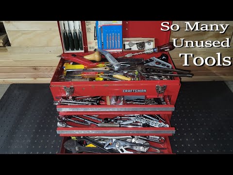 A Toolbox FULL of Unused Tools from an  Estate Sale