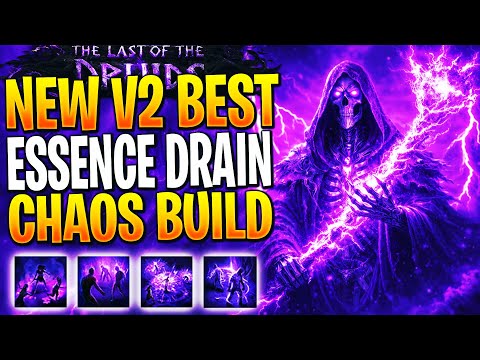 THIS V2 ESSENCE DRAIN BUILD IS MORE OP IN 0.4! POE 2 Chaos Build 0.4 (NEW META)