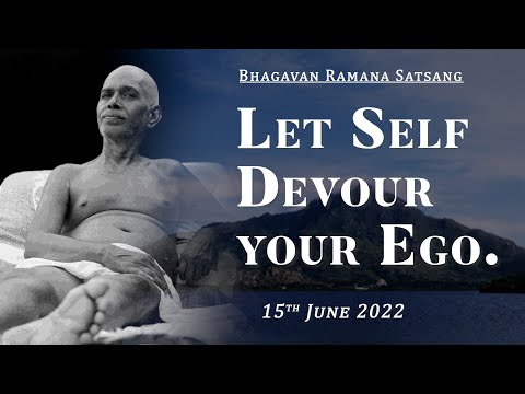 409. Bhagavan Ramana Satsang - Let Self Devour Your Ego.