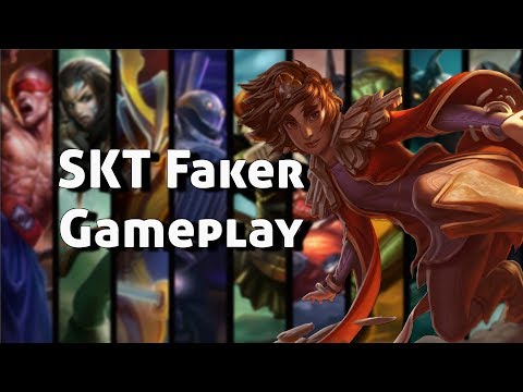 SKT Faker Taliyah vs Zed Mid Patch 7.12