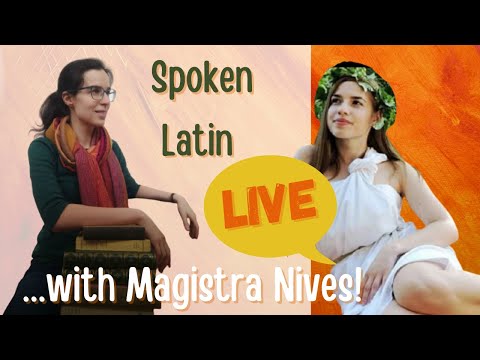 Spoken Latin Live for Beginners || A conversation with...