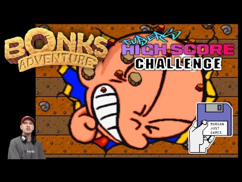 Bonk's Adventure - Arcade - Tuber's High Score Challenge - Morgan Just Games