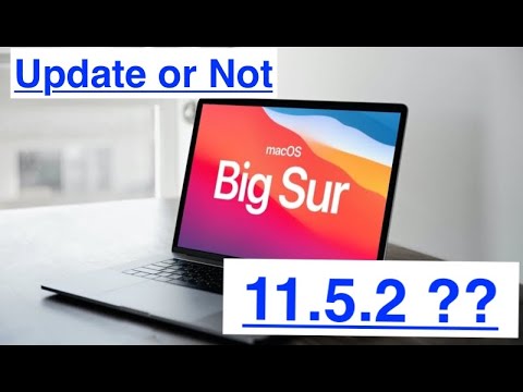 macOS Big Sur 11.5.2 Update - How to update Macos Big Sur 11.5.2