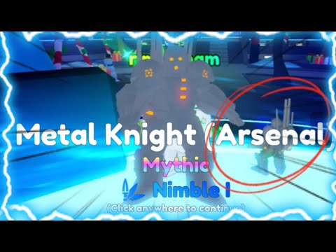 GETTING EVOLVED METAL KNIGHT! | ANIME ADVENTURE