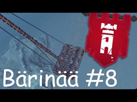 Besiege Bärinää #8 - Lentävä torni tankki juttu