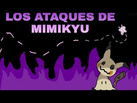 los ataques de mimikyu