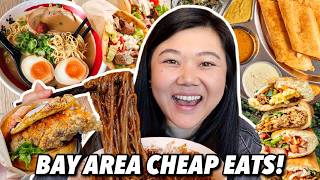 TOP 10 CHEAP EATS in the SOUTH BAY AREA! Food Tour Under $12 💸