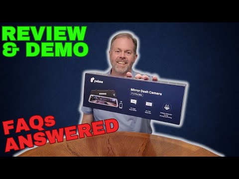 FAQs ANSWERED - Pelsee P12 Pro Max Mirror Dash Cam Review
