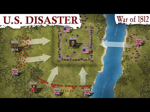 Fall of Detroit - British Invasion of the United States (War of 1812)