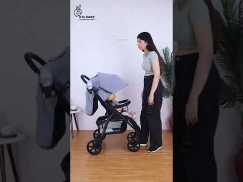 R for Rabbit Falcon Flight Baby Stroller - Easy to Carry & Store, Multi Position Recline