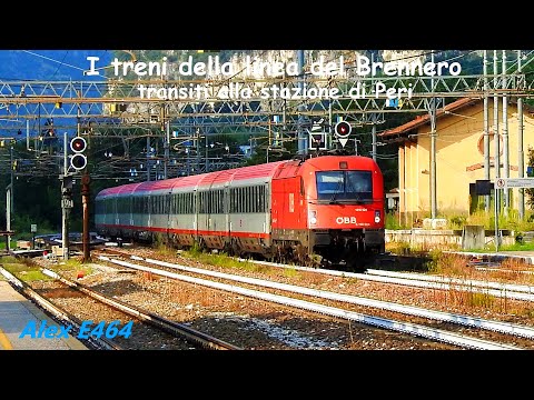 I TRENI DELLA LINEA DEL BRENNERO: TRANSITI ALLA STAZIONE DI PERI