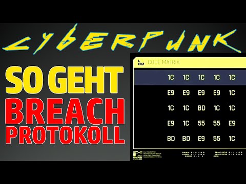 CYBERPUNK 2077 Breach Protocol Explained - How the Breach Code Works / Breach German