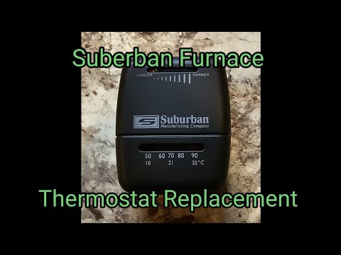 Suburban Furnace Thermostat Replacement