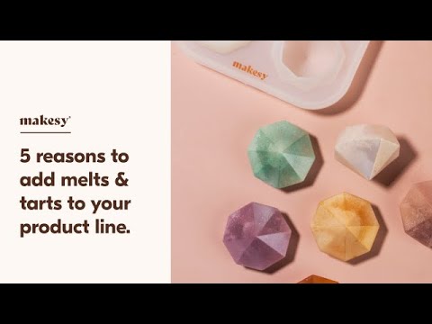 the benefits of adding wax melts or tarts to your product line 🤩
