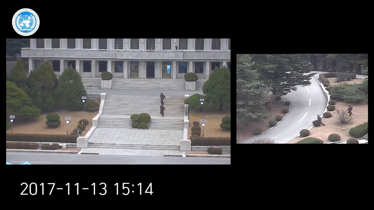 UNC Releases Footage of North Korean Defector - YouTube