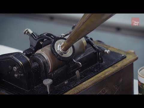 1903 Edison Phonograph Recording Demo | Maker Faire Detroit