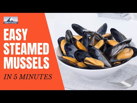 Microwave Mussels | Easy Steamed Mussel Recipe | North Coast Seafoods