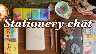 🖋️📔🎨 stationery chat: traveler’s notebook updates, inkvent, Scriptus, and Paul Rubens watercolor
