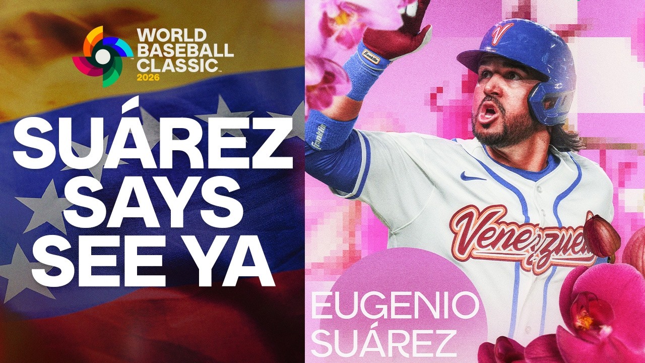 GENOOO! Eugenio Suárez gets Team Venezuela on the board with a solo home run! 🇻🇪