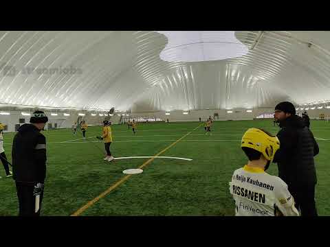 Harjoitus peli: Siipe d-pojat vs PuPe d-pojat, Lippumäen kuplahalli 12.2.2022