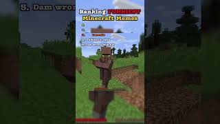 Ranking Minecraft Memes That Got Dark Fast 😭