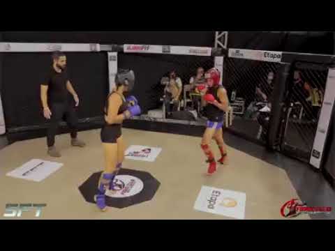 1ª Luta de MMA Amador da Bruna Gonçalves Francischini (Team Alvaro de Aguiar)