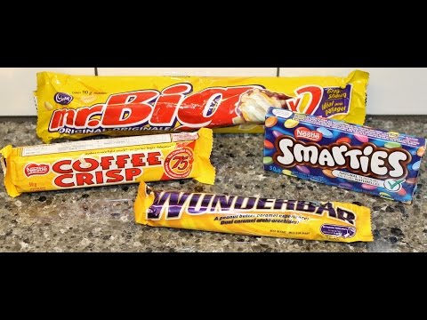 From Canada Part IV: Mr. Big, Coffee Crisp, Smarties & Wunderbar
