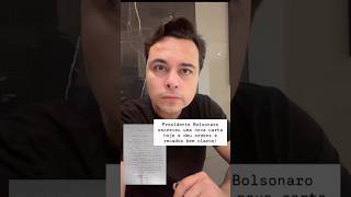 O Presidente Bolsonaro escreveu nova carta hoje e deu ordens e recados bem claros pra direita