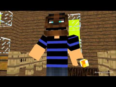 Five Nights at Freddy's in Minecraft Animation: FNAF Night 1 Animated