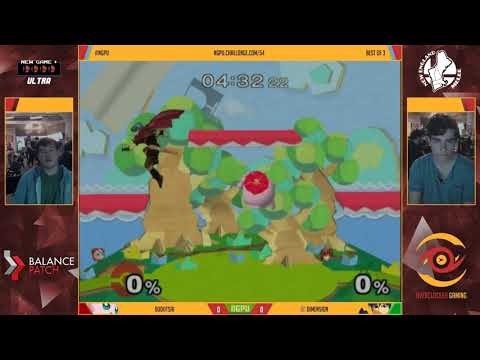 NGPU 54 SSBM - dudutsai (Jigglypuff) vs. Dimension (Marth) - Melee WQF