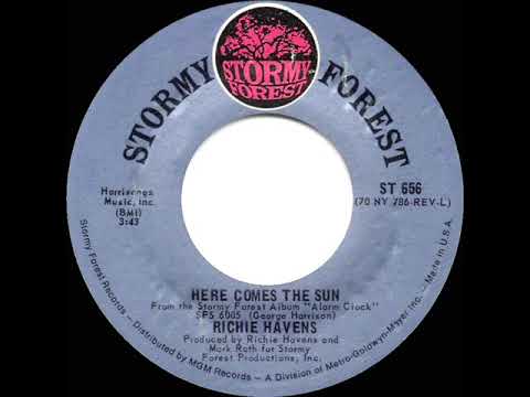 1971 HITS ARCHIVE: Here Comes The Sun - Richie Havens (mono 45--3:43 version)
