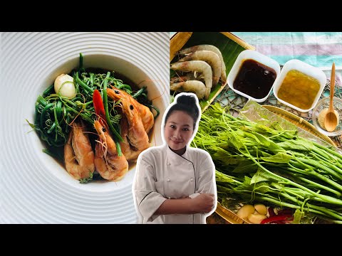 SUPER QUICK & VERY EASY VEGETABLE STIR-FRY WITH OYSTER SAUCE•THAI STYLE • THAI CHEF FOOD