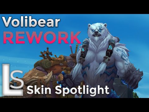 Default Volibear REWORK - Skin Spotlight - League of Legends - Patch 10.10.1