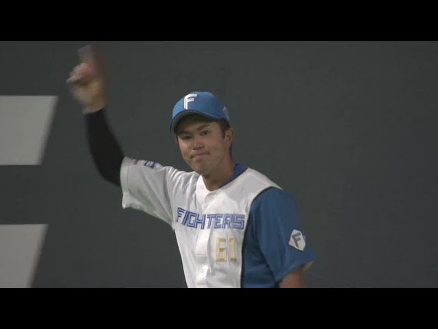 【7回表】ファイターズ・今川優馬 左中間を破りそうな打球をランニングキャッチ!! 2022年5月3日 北海道日本ハムファイターズ 対 東北楽天ゴールデンイーグルス