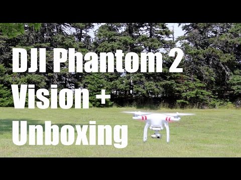 Unboxing the DJI Phantom 2 Vision Plus + Startup Procedure