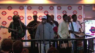 Sierra Leone's Refugee Allstars perform live at Waterloo Records in Austin, TX