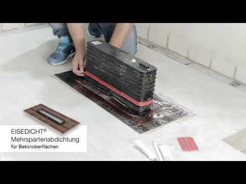 EISEDICHT® Mehrspartenmanschette für Bodenplatten