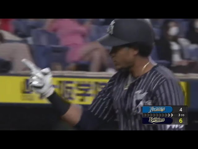 【3回裏】バファローズ・モヤ 3戦連発となる勝ち越しの2ランホームラン‼ 2020/9/27 B-F