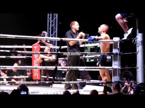 SMASH MUAY THAI 9.....Daniel 'EL' Bowie Vs Adrien Vaerwyk. Round 2