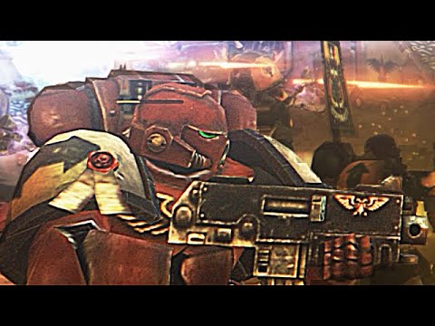 Unification Mod | Blood Ravens & Salamanders vs Necrons vs Chaos! - WH40K: Dawn of War: Soulstorm