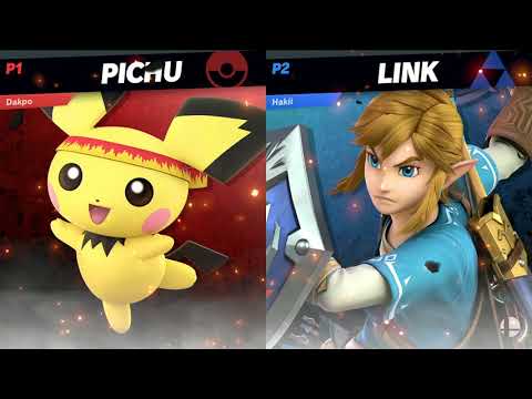 Rushdown 18 - SU | Hakii (Wolf, Link) vs Dakpo (Pichu) Winners - SSBU