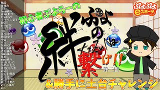 【第三回 繋げ！ぷよの絆】【ぷよスポ】初心者の色んな土台組む1000RTAリレーチャレンジ【配信】