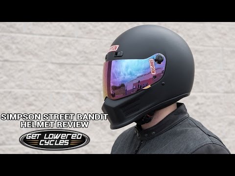 Simpson Street Bandit Helmet Review - GetLowered.com