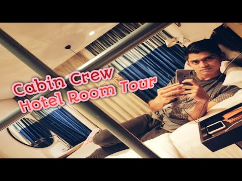 Fayaz Hussain Syed Cabin crew hotel room tour