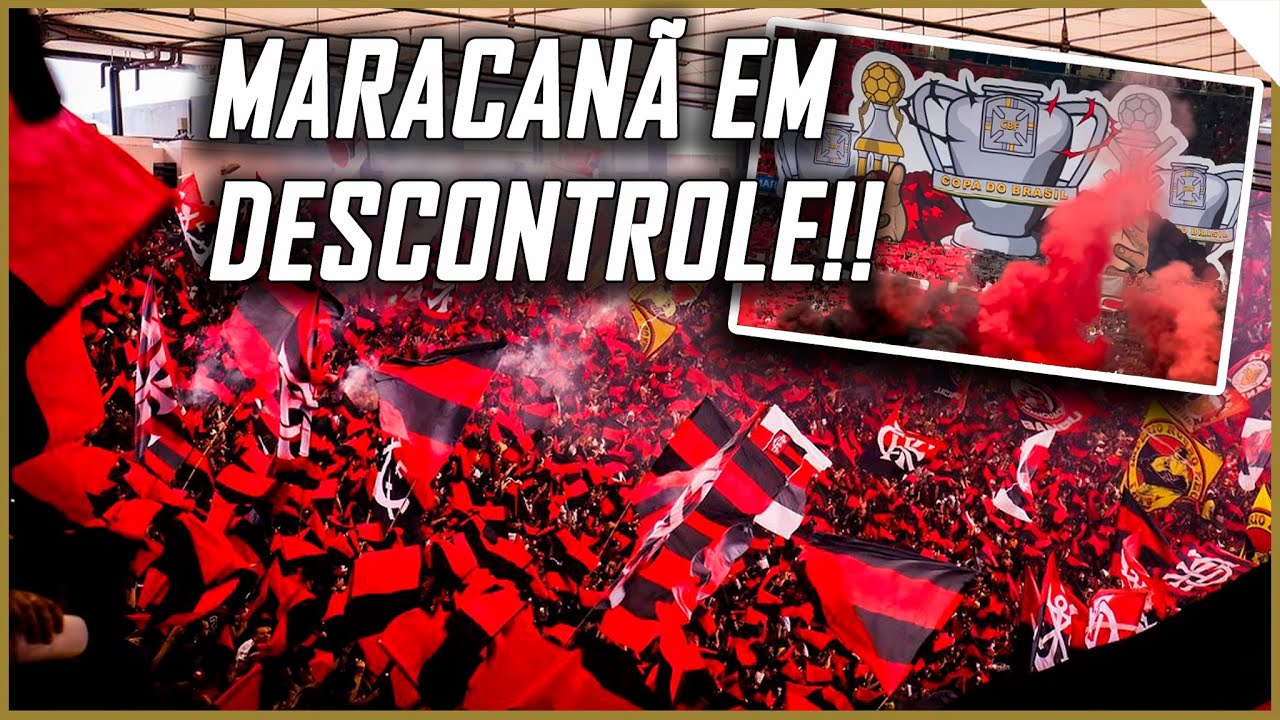 TORCIDA DO FLAMENGO CONTRA O ATLÉTICO MINEIRO NA FINAL DA COPA DO BRASIL!