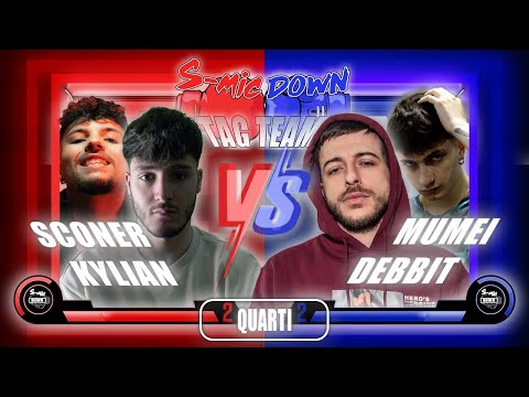 DEBBIT & MUMEI vs KYLIAN & SCONER (Quarti di Finale) SMIC DOWN 2023