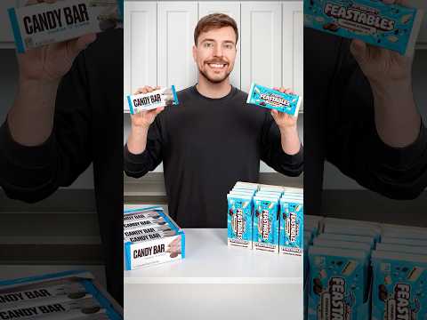 Feastables vs Hershey's Cookies & Creme