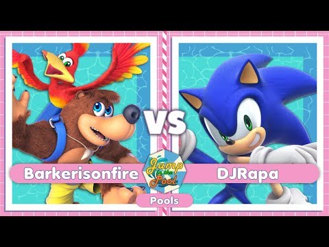 JITP 3 - Barkerisonfire (Banjo) Vs. DJRapa (Sonic) Smash Ultimate Pools