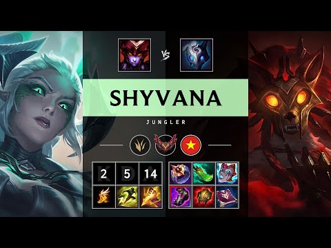 Shyvana Jungle vs Kindred - VN Grandmaster Patch 25.19