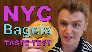 New York City Bagels Taste Test